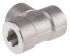 RS PRO Stainless Steel Pipe Fitting, Tee Circular Tee, Female G 1/2in x Female G 1/2in x Female G 1/2in