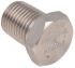 RS PRO Stainless Steel Pipe Fitting, Straight Hexagon Hexagon Plug, Male R 1/4in