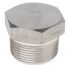 RS PRO Stainless Steel Pipe Fitting, Straight Hexagon Hexagon Plug, Male R 1-1/4in