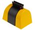 RS PRO 黄色安全栅栏, 隔离伸缩带, 聚酯材质