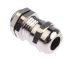RS PRO Metallic Nickel Plated Brass Cable Gland, PG7 Thread, 3mm Min, 6.5mm Max, IP68