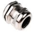 RS PRO Metallic Nickel Plated Brass Cable Gland, PG21 Thread, 13mm Min, 18mm Max, IP68
