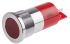 RS PRO Red Panel Mount Indicator, 110V dc, 22mm Mounting Hole Size, IP67