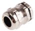 RS PRO Metallic Nickel Plated Brass Cable Gland, PG13.5 Thread, 6mm Min, 12mm Max, IP68