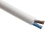 RS PRO 2 Core Power Cable, 4 mm², 100m, White, Fire Performance, 500 V
