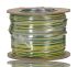 RS PRO Green/Yellow 1.5 mm² Hook Up Wire, 16 AWG², 7/0.53 mm, 100m, Polyolefin Cross-linked EI5, Type EI 5 to EN