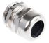 Lapp SKINTOP Series Metallic Nickel Plated Brass Cable Gland, PG21 Thread, 11mm Min, 18mm Max, IP68