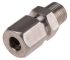 RS PRO, 1/8 BSPT Compression Fitting for Use with Thermocouple or PRT Probe, 6mm Probe, RoHS Compliant Standard