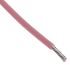 RS PRO Pink 0.22 mm² Hook Up Wire, 24 AWG, 7/0.2 mm, 100m, PTFE Insulation
