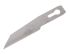 Swann-Morton Carbon Steel Flat Scalpel Blade, SM01, 50 per Package
