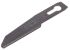 Swann-Morton Carbon Steel Flat Scalpel Blade, SM 01B, 50 per Package