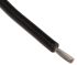 RS PRO Black 0.6 mm² Hook Up Wire, 20 AWG, 19/0.2 mm, 100m, PVC Insulation
