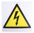 RS PRO 危险警告标志, 电气危险标志, 塑料