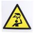 RS PRO 危险警告标志, 高空障碍标志, 塑料
