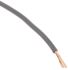 RS PRO Grey 0.26 mm² Hook Up Wire, 23 AWG, 3/0.07 mm, 100m, PVC Insulation