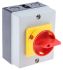 RS PRO 3P Pole Panel Mount Isolator Switch - 20A Maximum Current, 11kW Power Rating, IP65