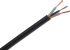 RS PRO 3 Core Power Cable, 0.75 mm², 100m, Black CPE Sheath, TRS, 6 A, 300 V, 500 V