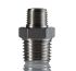 SMC Female Pneumatic Quick Connect Coupling, BSPT R 1/4 Male, BSPT R 1/8 Male Threaded
