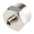 SMC Straight Threaded Adaptor, M5 Male to G 1/8 Female, Threaded Connection Style