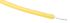 RS PRO Yellow 0.2 mm² Hook Up Wire, 24 AWG, 11/0.16 mm, 100m, XLPE Insulation