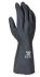 Mapa ULTRANEO 340 Black Latex Chemical Resistant Work Gloves, Size 10, Large, Latex, Neoprene Coating