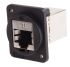 RS PRO RJ45 Feedthrough Connector, Cat6, Shielded