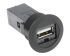 HARTING har-Port USB-Steckverbinder 2.0 A → A Buchse / 1.5A, Tafelmontage