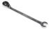 Bahco Ratchet Spanner, 7mm, Metric, Double Ended, 140 mm Overall