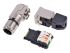 Telegartner MFP8 Series Male RJ45 Connector, Cable Mount, Cat6a