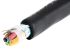 Alpha Wire Xtra-Guard 4 Control Cable, 6 Cores, 0.35 mm², Screened, 30m, Black Thermoplastic Elastomers TPE Sheath, 22