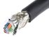 Alpha Wire Xtra-Guard 4 Control Cable, 6 Cores, 0.81 mm², ECO, Screened, 30m, Black TPE Sheath, 18 AWG