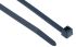 HellermannTyton Cable Tie, 200mm x 4.6 mm, Blue Metal Detectable, Pk-100