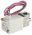 SMC 2/2 Pneumatic Solenoid Valve - Solenoid/Spring G 1/8 VDW Series 24V dc