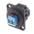 RS PRO 2-Way Terminal Block Connector, 10A, Feed Through Terminals, Panel Mount