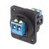 RS PRO 2-Way Terminal Block Connector, 10A, Feed Through Terminals, Panel Mount