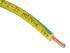 RS PRO Green/Yellow 1.5 mm² Hook Up Wire, 27/0.25 mm, 100m, PVC Insulation