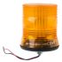 RS PRO Amber Flashing Beacon, 10 → 100 V dc, Single Point Mount, LED Bulb, IP56