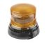 RS PRO Amber Flashing Beacon, 10 → 30 V dc, Surface Mount, Wall Mount, LED Bulb, IP56