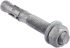 RS PRO Carbon Steel Anchor Bolt M16 x 110mm, 16mm Fixing Hole
