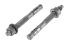 RS PRO Carbon Steel Anchor Bolt M12 x 115mm, 12mm fixing hole