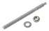RS PRO Carbon Steel Anchor Bolt M8 x 110mm, 10mm fixing hole