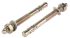 RS PRO Carbon Steel Anchor Bolt M16 x 175mm, 16mm Fixing Hole