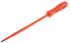 ITL Insulated Tools Ltd Pozidriv Insulated Screwdriver, PZ1 Tip, 200 mm Blade, VDE/1000V, 280 mm Overall