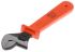 RS PRO Adjustable Spanner, 240 mm Overall, 24mm Jaw Capacity, Insulated Handle, VDE/1000V