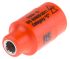 ITL Insulated Tools Ltd 8mm Bi-Hex Socket With 1/2 in Drive , Length 50 mm