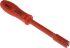 ITL Insulated Tools Ltd Hexagon Nut Driver, 0BA Tip, VDE/1000V, 105 mm Blade, 265 mm Overall