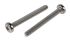 RS PRO Pozi Pan A2 304 Stainless Steel Machine Screws DIN 7985, M3x30mm