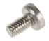 RS PRO Pozi Pan A2 304 Stainless Steel Machine Screws DIN 7985, M3.5x6mm