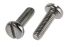 RS PRO Slot Pan A2 304 Stainless Steel Machine Screws DIN 85, M2.5x8mm