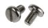 RS PRO Slot Pan A2 304 Stainless Steel Machine Screws DIN 85, M3x5mm